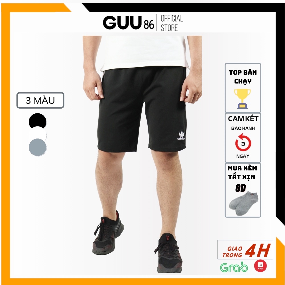 Quần Short Thể Thao Nam, Tập Gym, Đá Banh, Thun Thể Thao Dày Dặn, Co Giãn Tốt QTT3S