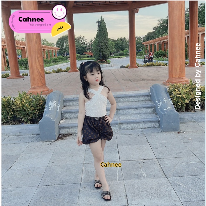 Áo Bé Gái - Áo 2 Dây Crotop - Áo Đan Chéo Cho Bé Gái màu sắc xinh xắn - Size từ 10 - 35kg