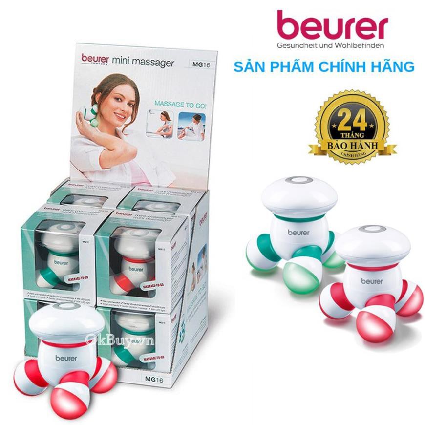 Máy Massage Cầm Tay Beurer MG16 - Máy Massage Không Dây , Hàng Nhập Khẩu Đức - Bảo Hành 2 Năm