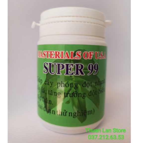 Phân Bón Super 99 Thầy Tám Ngọc Ra Hoa Đồng Loạt hũ 100g