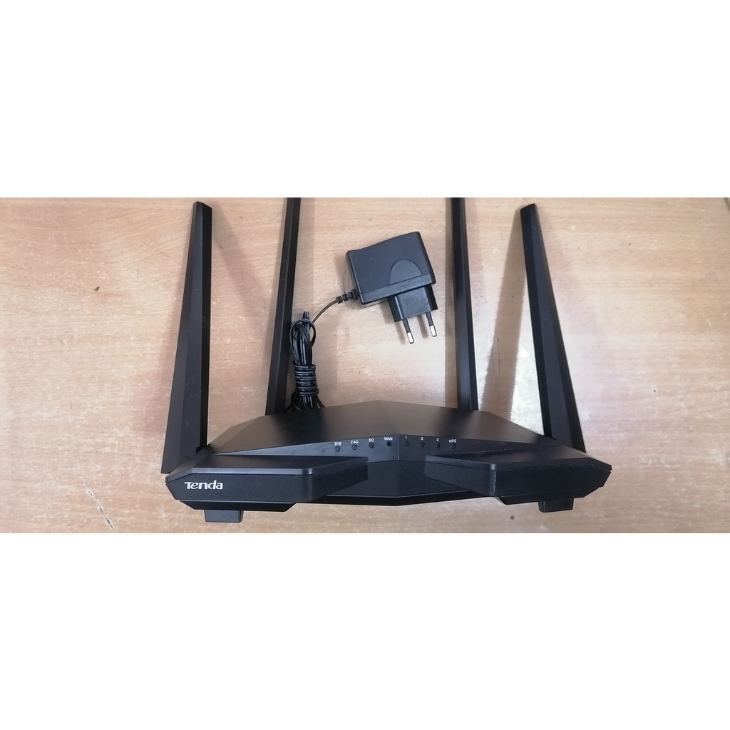 Bộ Phát Sóng Wifi Tenda AC6, AC10U, F6. 4 Râu - Hàng Chính Hãng (Cũ)