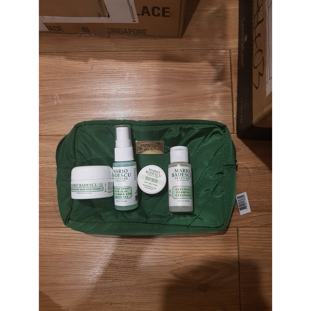 set dưỡng da Mario MARIO BADESCU Hello Glow Kit