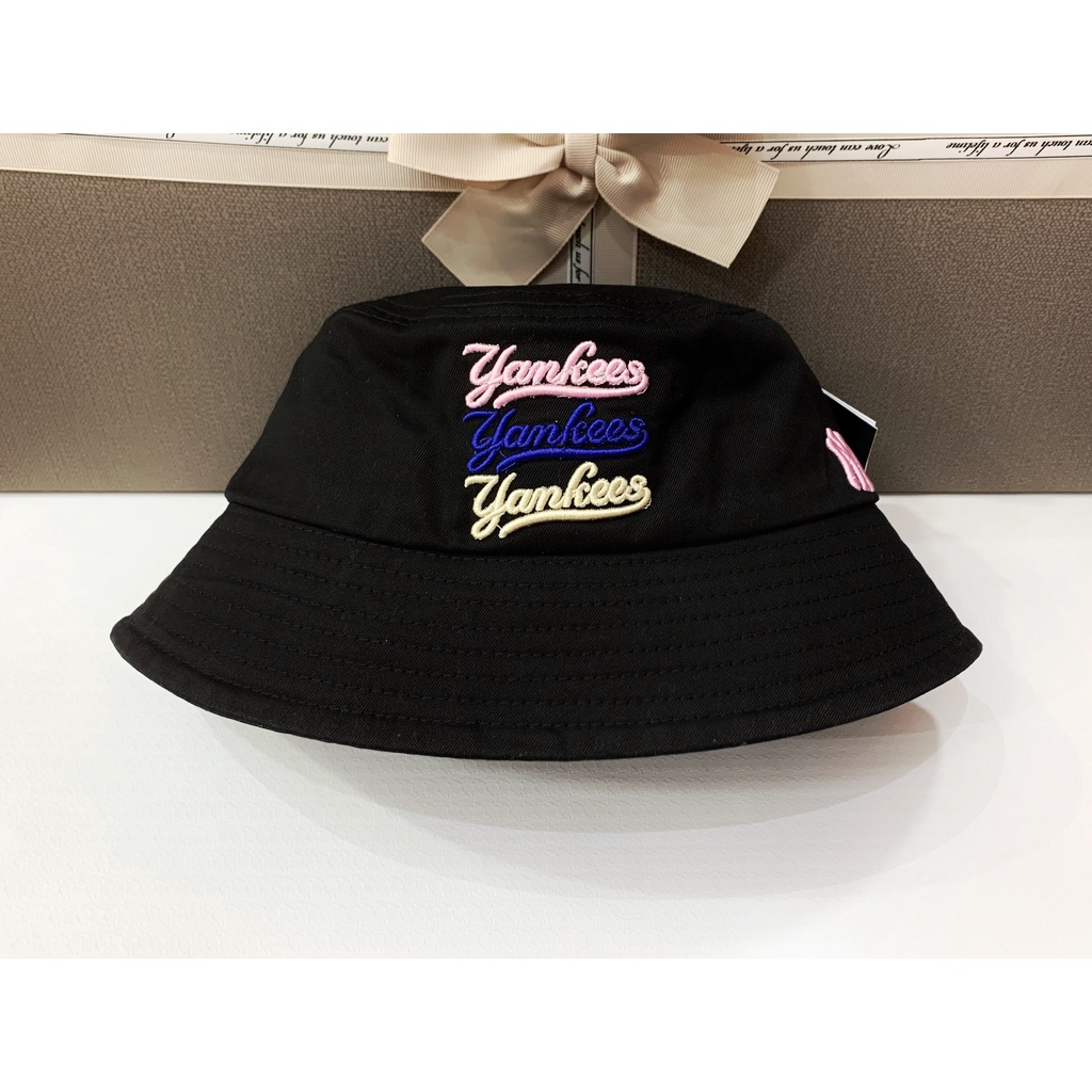 Mũ bucket thêu Yankees ,vành cụp nón tai bèo cao cấp form unisex nam nữ