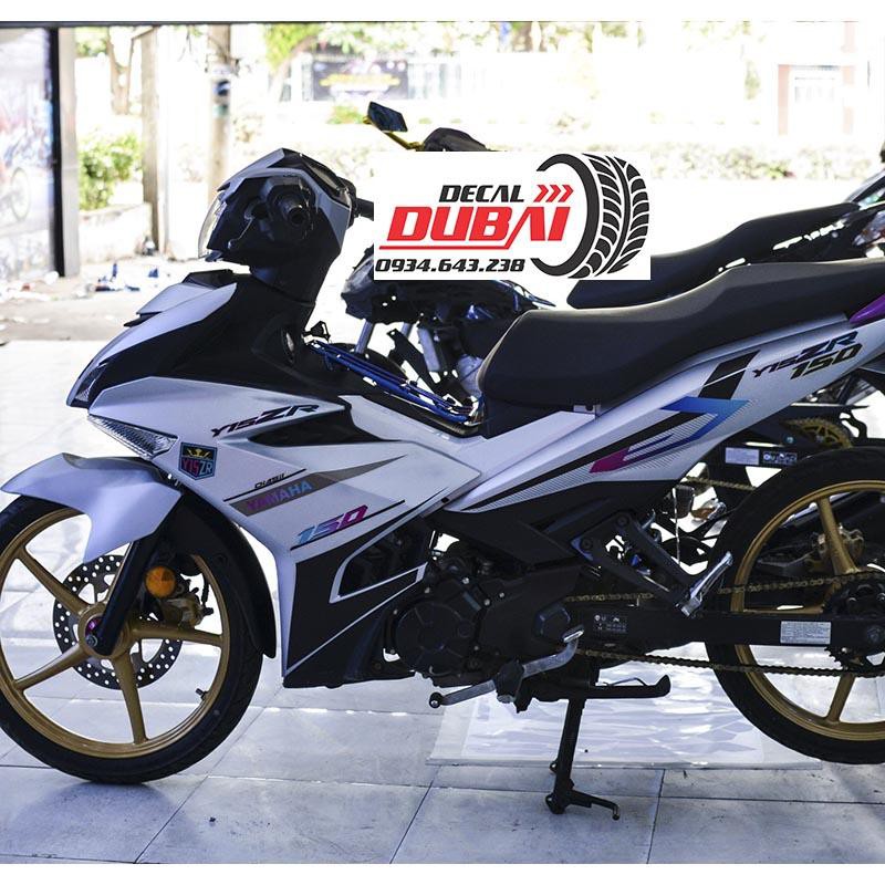 Tem Trùm Exciter 150 Xanh Bạc Siêu Đẹp