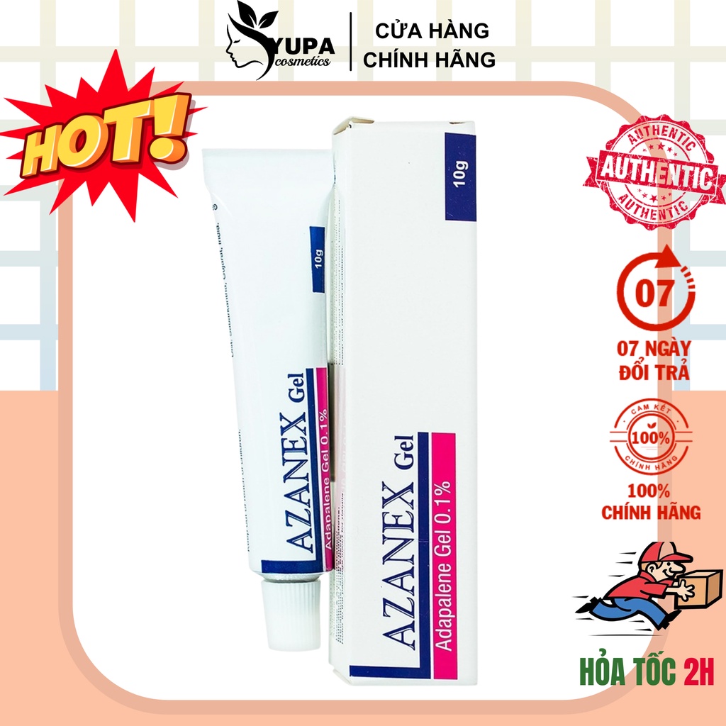 [Chính Hãng] Gel bôi mụn Azanex chăm sóc da mụn ẩn (10g) YUPA.STORE