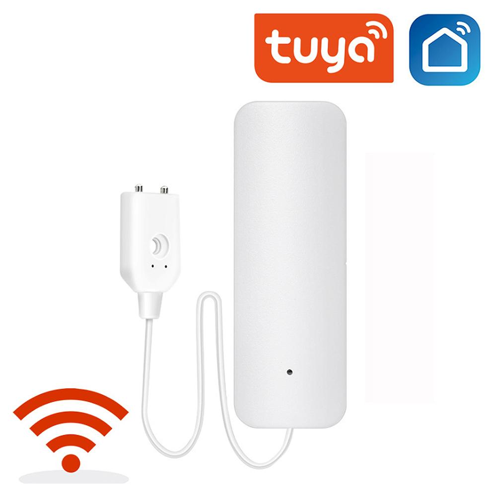 🍒NG Trang chủ Báo động Rò rỉ nước Báo động WIFI độc lập Cảm biến rò rỉ nước Hệ thống cảnh báo an ninh