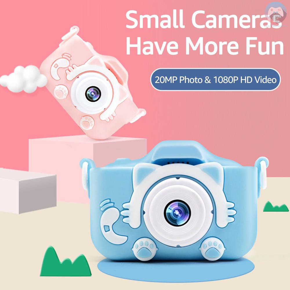 Camera Mini Kỹ Thuật Số 20mp 1080p 2.0 Inch Ips Cho Bé