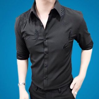 Áo somi thêu chuẩn men. td125