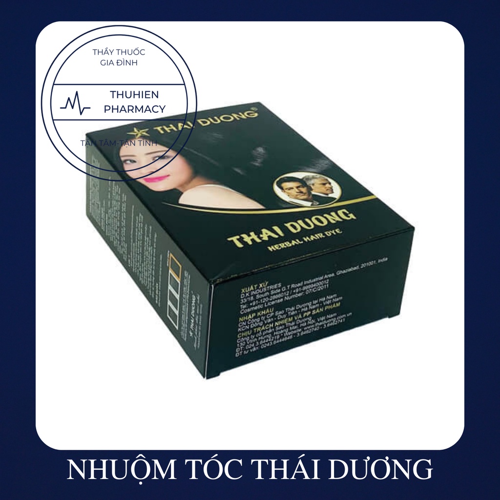 NHUỘM TÓC DƯỢC LIỆU THÁI DƯƠNG (Gói 10g)