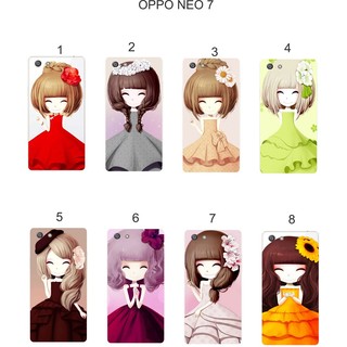 Ốp lưng Oppo Neo 7 dẻo in hình Chibi