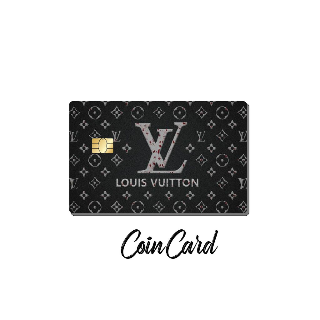 &quot; LV - DIor - DG - GUCCI &quot;  LUXURY BRAND (Sticker/Miếng dán Thẻ ATM, Tín dụng)  | Dán thẻ ATM CoinCard