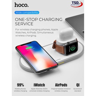 Đế sạc nhanh không dây HOCO CW21