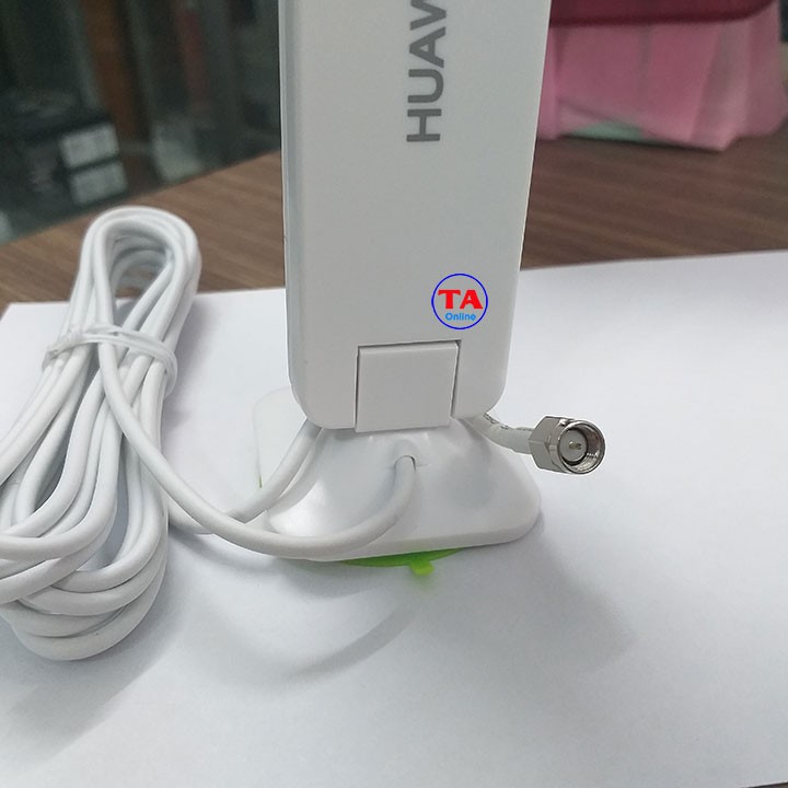 [Mã ELFLASH5 giảm 20K đơn 50K] Anten 3G/4G Huawei 18dbi - Đầu cắm chuẩn SMA - Cáp dài 3m/hỗ trợ băng tần 700-2600Mhz. | BigBuy360 - bigbuy360.vn