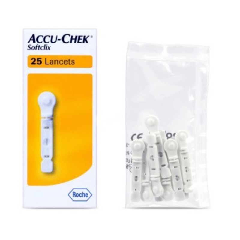 Kim lấy máu, kim thử tiểu đường  ACCU CHEK SOFTCLIX kim dẹt dùng cho bút thử đường ACCU CHEK ACTIVE INSTANT KLMACCUSOFT