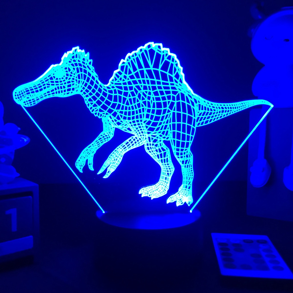 Đèn Ngủ Hình Khủng Long 3d Độc Đáo Cho Bé