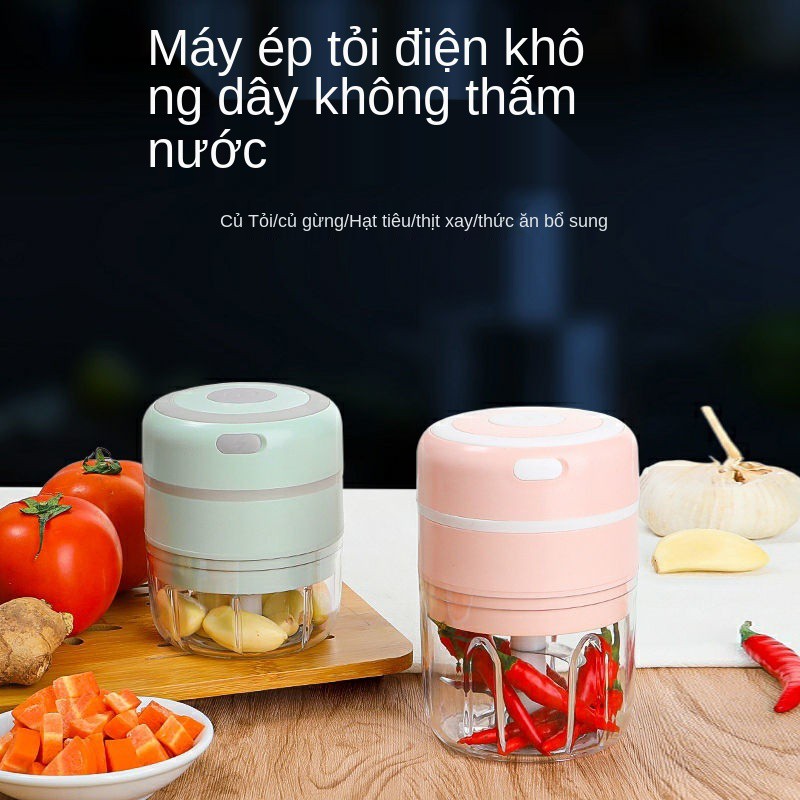 Máy làm tỏi gia dụng mini nghiền nhỏ cắt rau củ quả nhà bếp đa chức năng Garlic Masher