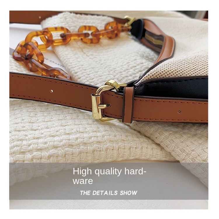 Túi Đeo Vai Envirosax Bằng Acrylic Phối Dây Xích Thời Trang Mùa Hè Hàn Quốc 2022 CYR644