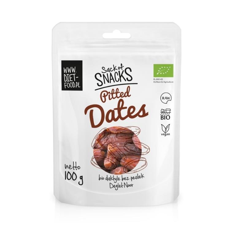 Chà Là Hữu Cơ Pitted Dates Đã Tách Hạt - Gói 100g/250g Diet Food