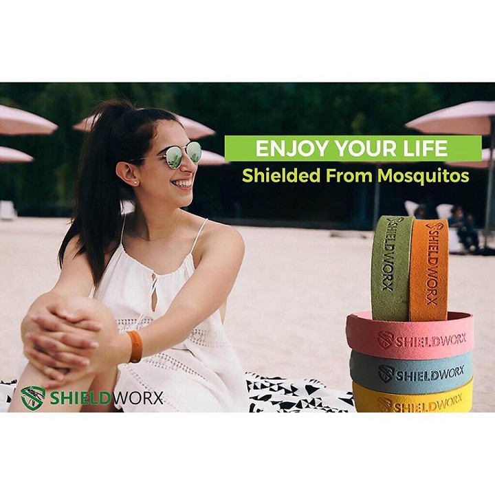 Vòng tay chống muỗi và côn trùng với hương tinh dầu Sả và Oải Hương thương hiệu LOTHIER's MXx
