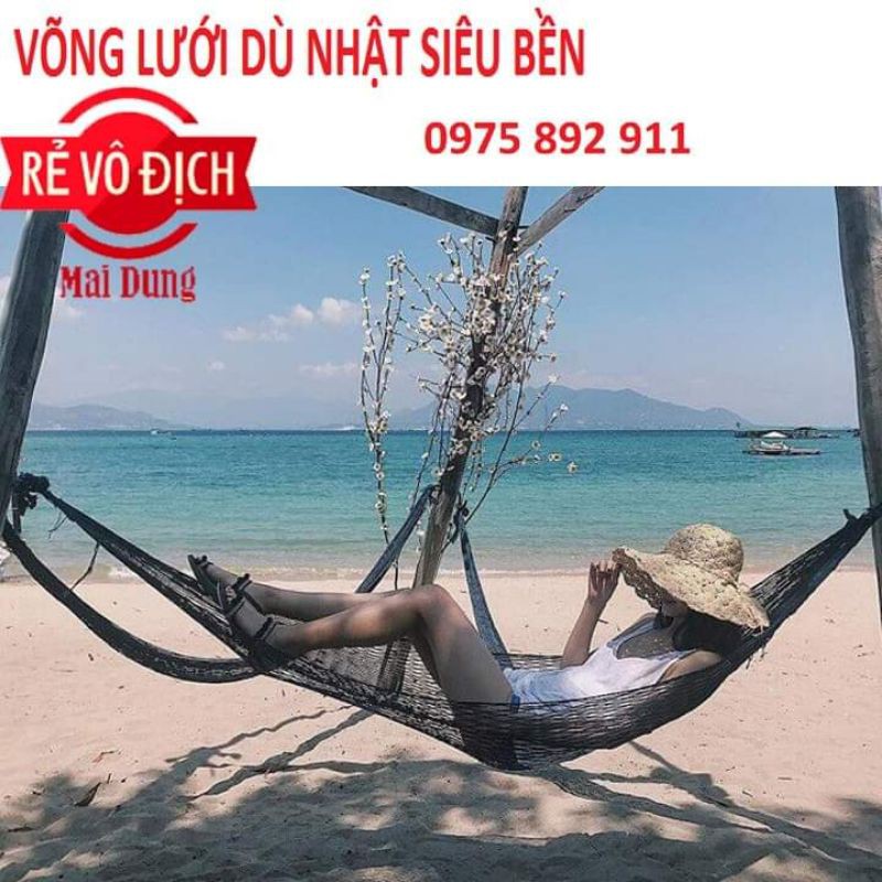 VÕNG NẰM - VÕNG CAFE - LƯỚI DÙ NHẬT BẢN