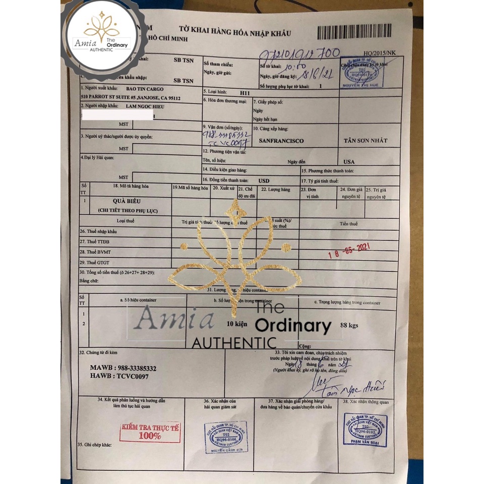 Serum The Ordinary Niacinamide 10% + Zinc 1% - Tinh chất kiềm dầu, giảm thâm mụn The Ordinary 30ml | BigBuy360 - bigbuy360.vn