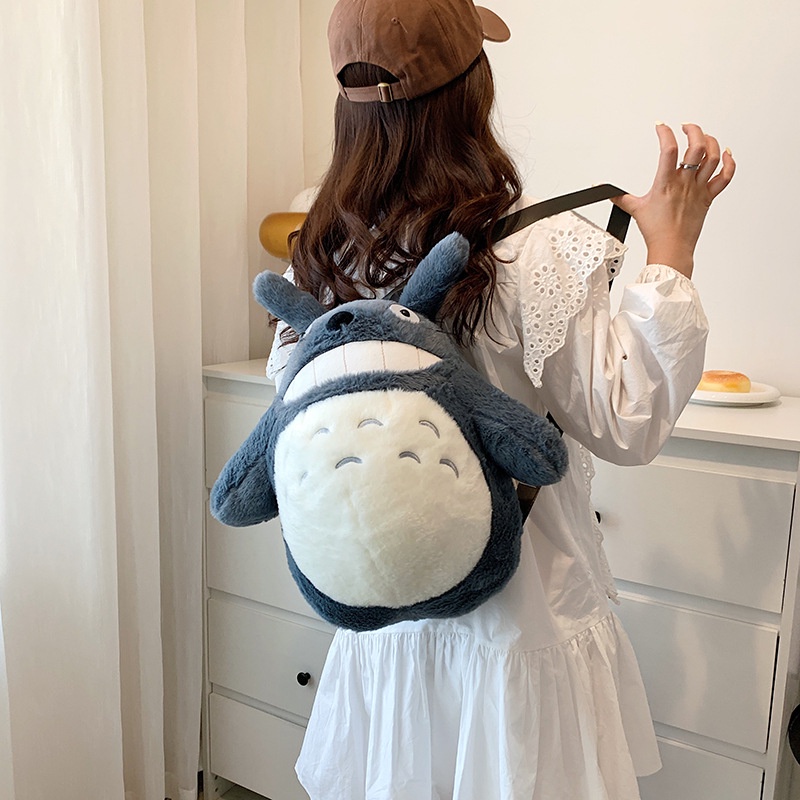 Ba Lô Đeo Vai Hình Totoro Melody Kuromi Pikachu Cinnamoroll Nhồi Bông Dễ Thương Cho Mẹ Và Bé