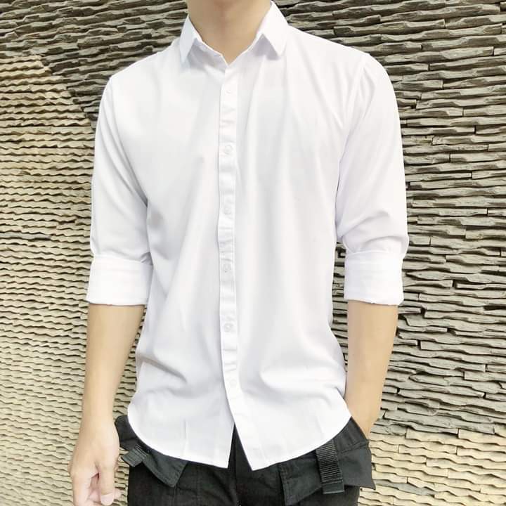 Áo sơ mi Kojiba công sở nam dài tay cổ gập vải lụa Thái chông nhăn có nhiều màu dễ phối hợp thời trang | BigBuy360 - bigbuy360.vn