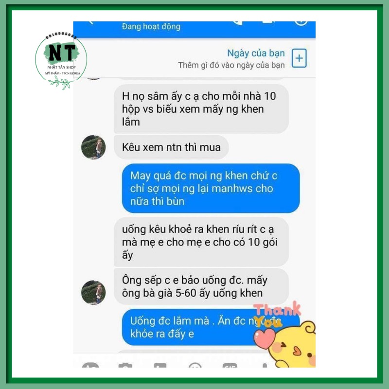 [MỚI] Đạm sâm nhung hươu Ginseng Hàn Quốc - Cải thiện sức khoẻ ngừa lão hoá | BigBuy360 - bigbuy360.vn