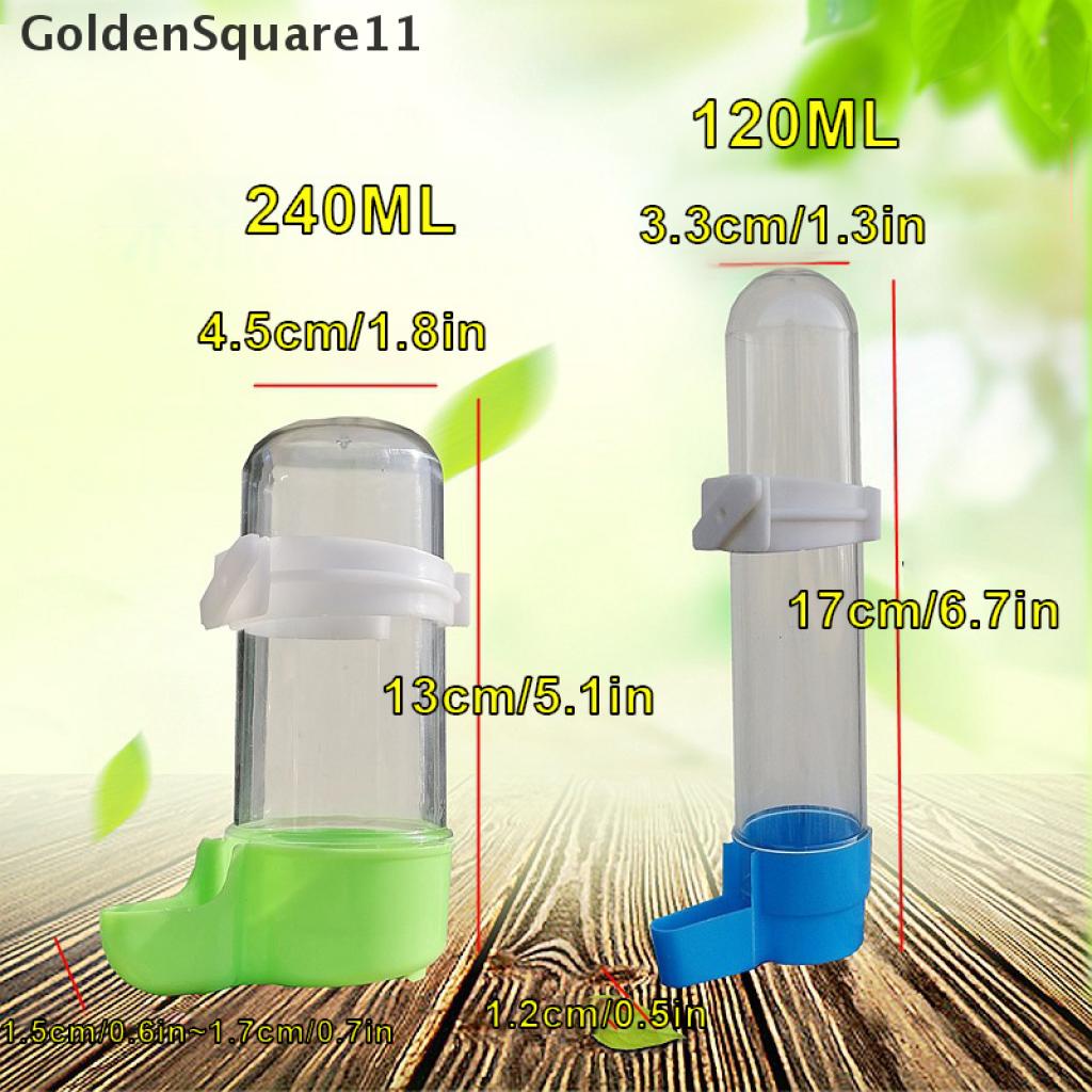 Hộp Đựng Nước Uống Bán Tự Động Cho Chim Vẹt 120 / 240 / 490ML 120 / 490ML