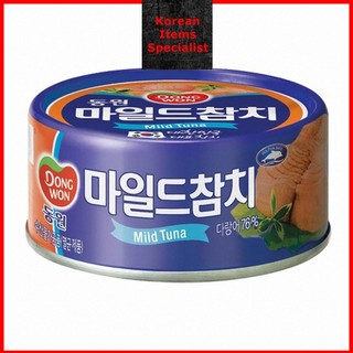 Dongwon tuna cá ngừ mild tuna 150 gam đồ ăn đóng hộp hàn quốc 동원 마일드 참치 150g
