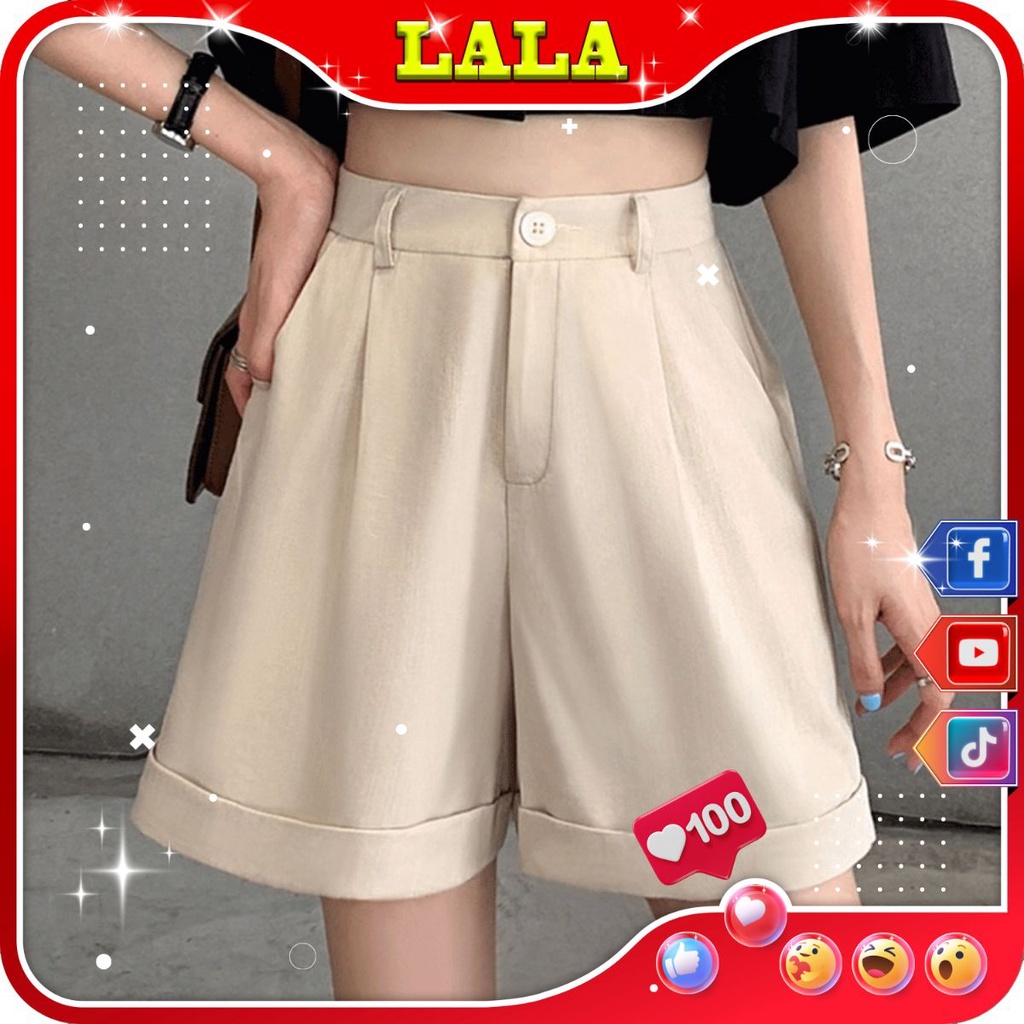 Quần Short Nữ Gập Gấu Siêu Xinh Cá Tính Siêu Hot ROSA Rosalala