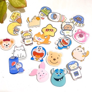 Pin cài áo/Ghim cài áo trang trí phụ kiện balo/ túi vải xinh xắn
