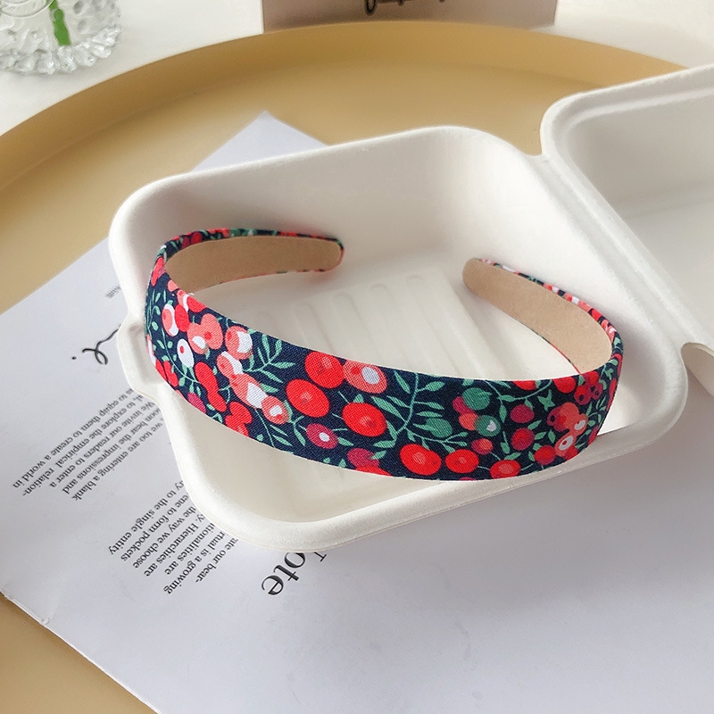 Bán buôn băng đô kẻ sọc / in hoa thời trang trẻ trung phong cách Hàn Quốc