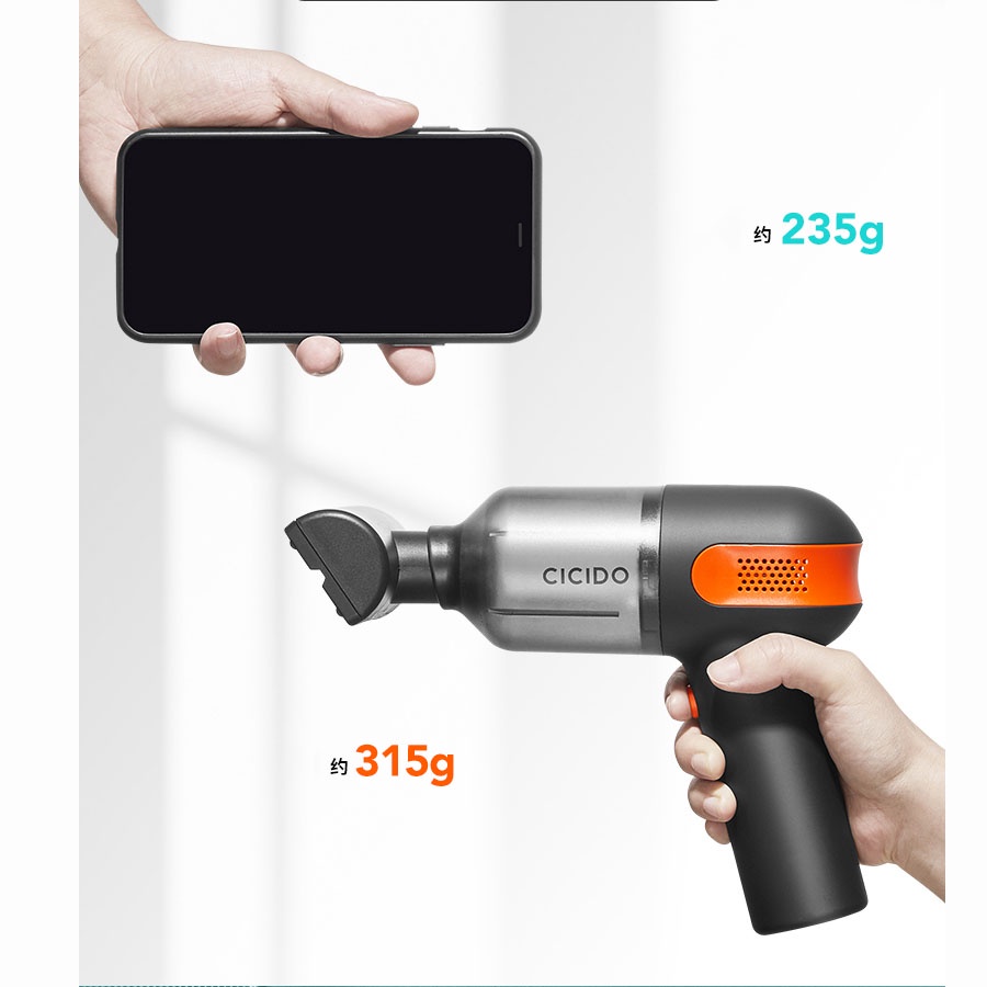 Máy hút bụi cầm tay ô tô mini - Máy hút bụi không dây đa năng lực hút siêu mạnh sử dụng hút bụi ô tô