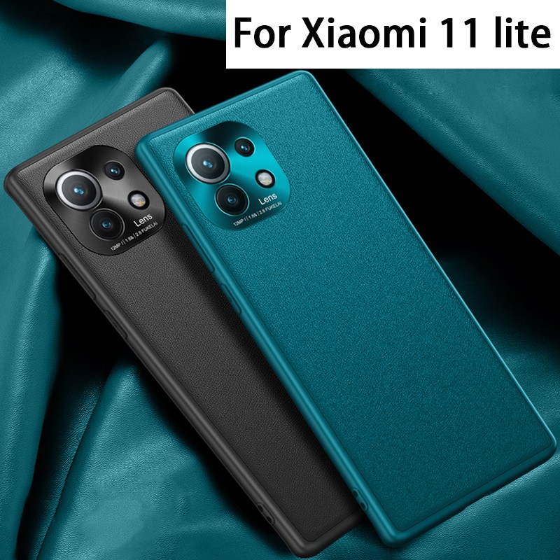 Bao Da Pu Thời Trang Cho Điện Thoại Xiaomi Mi 11 Lite