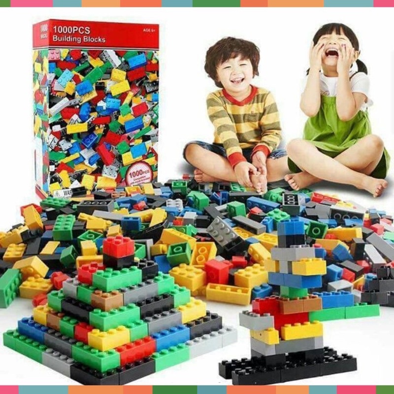 Đồ Chơi Lắp Ghép LEGO 1000 Miếng Giúp Bé Phát Triển Trí Não