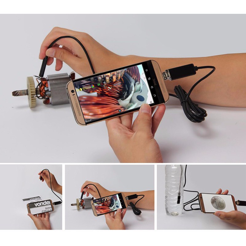 Camera nội soi chống nước 2in1-7mm-dài 10m