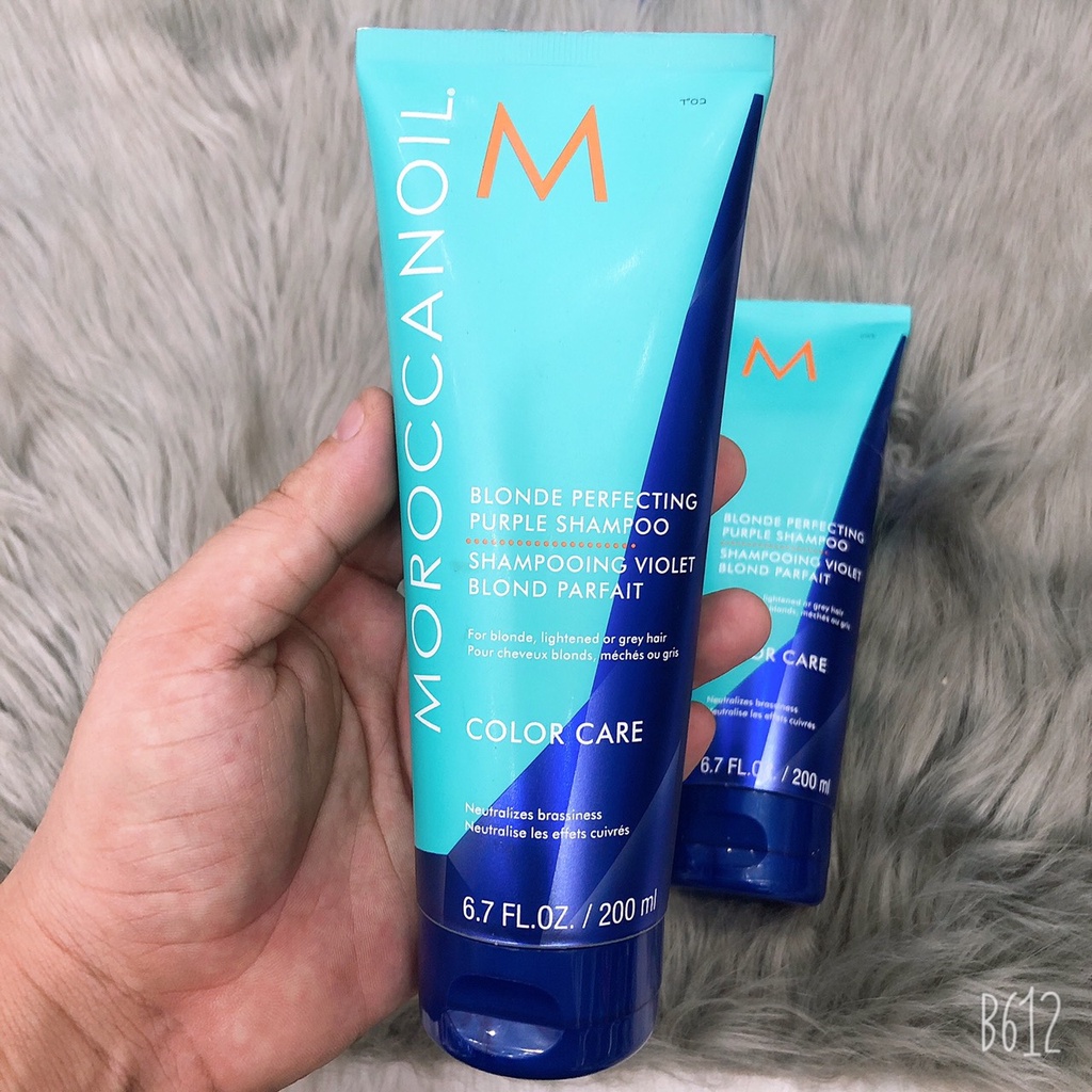 Dầu gội xả tím khử ánh vàng COLOR CARE MOROCCANOIL 200ml /1000ML