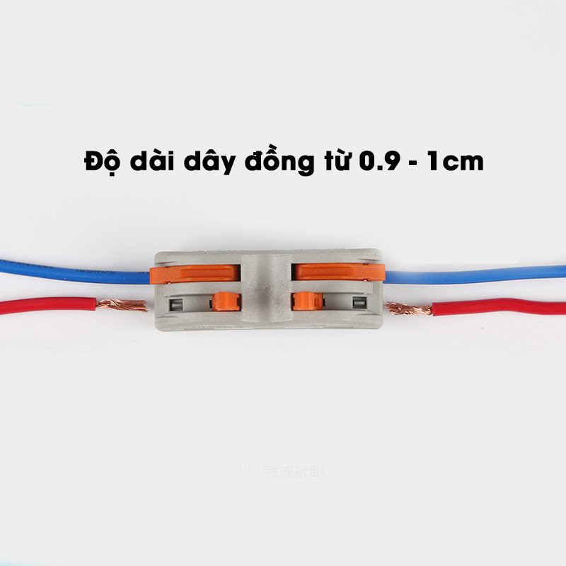 Cút nối dây điện nhanh tiện lợi 2 đầu dụng cụ an toàn tiện ích khi sửa điện đấu nối dây sk312