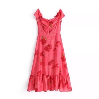 [order] Váy maxi hoa