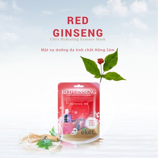 10 miếng mặt nạ dưỡng da nhân sâm Ekel