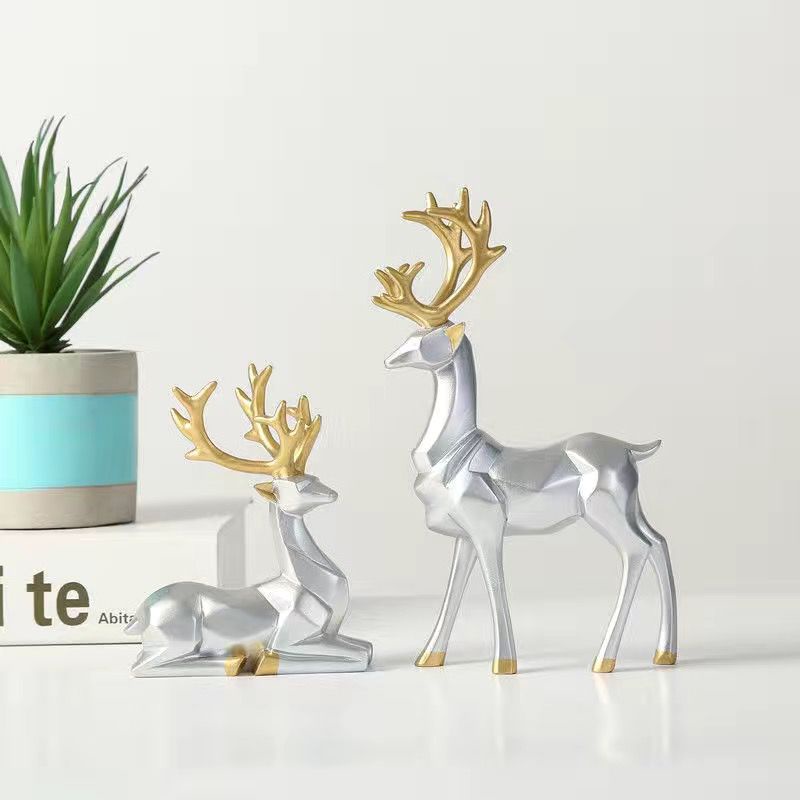 Bình Thủy Tinh Kim Loại Trang Trí Tủ Tivi Trang Trí Phòng Khách