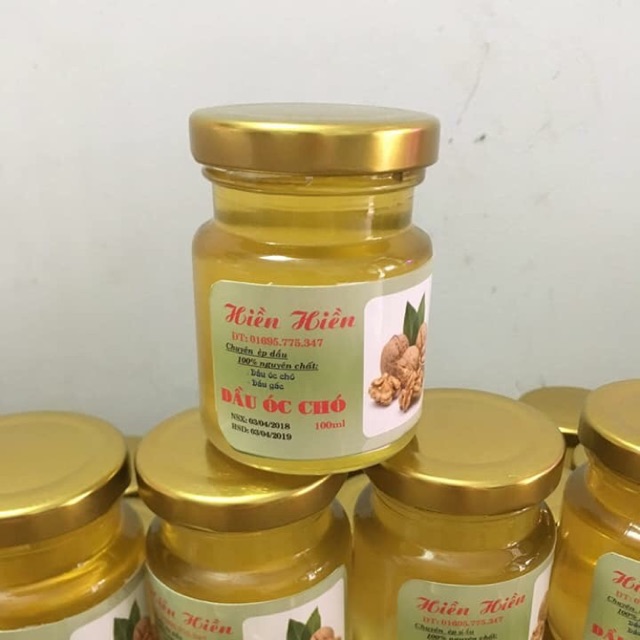 Dầu óc chó nguyên chất