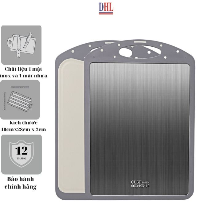 Thớt gỗ, thớt inox, thớt 2 mặt kháng khuẩn cao cấp