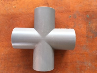 Chữ thập uPVC 34 (1 Cái)