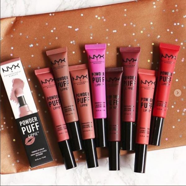 SON KEM THẦN THÁNH NYX PUFF LIPPIE POWDER LIP CREAM