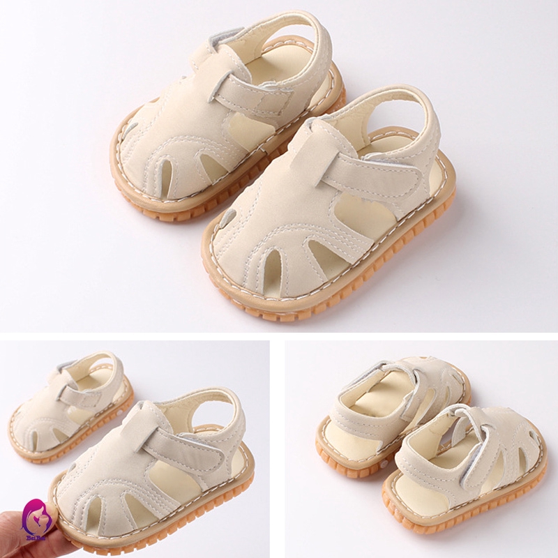 【Hàng mới về】 Baby Girl Boy Soft Sole Shoes Infant Toddler Summer Sandals Soft Bottom Non-Slip Shoes