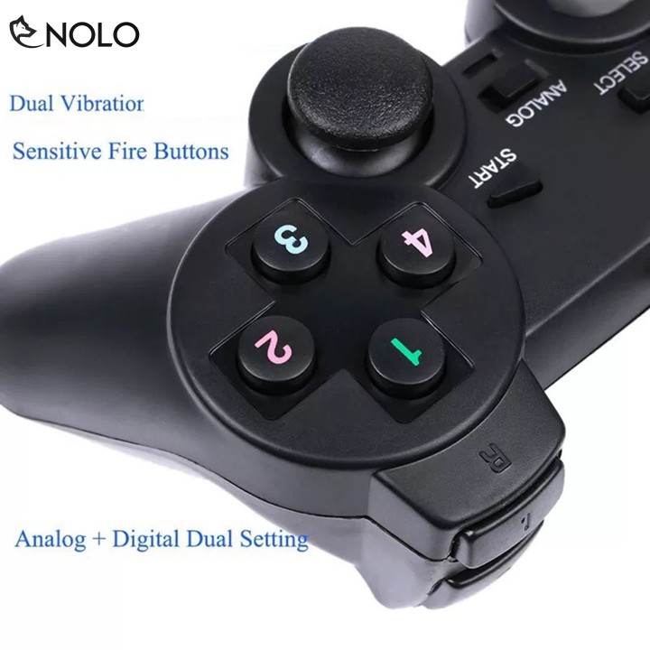 Tay Cầm Chơi Game Gamepad Đơn Có Rung EW2008 Hỗ Trợ Windows 10 Kết Nối Qua Cổng USB | WebRaoVat - webraovat.net.vn