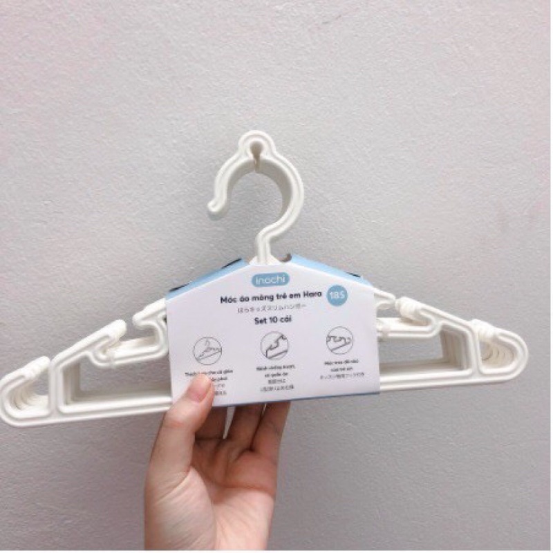 K113 - Set 10c móc quần áo trẻ em