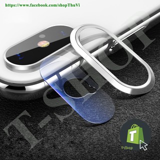 Bộ miếng dán và viền bảo vệ camera cho Iphone